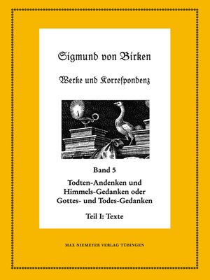 cover image of Todten-Andenken und Himmels-Gedanken